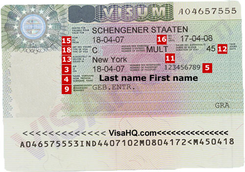 Visa Allemagne