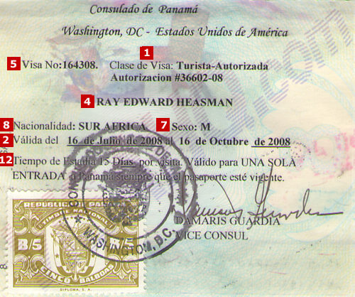 Visa Panama